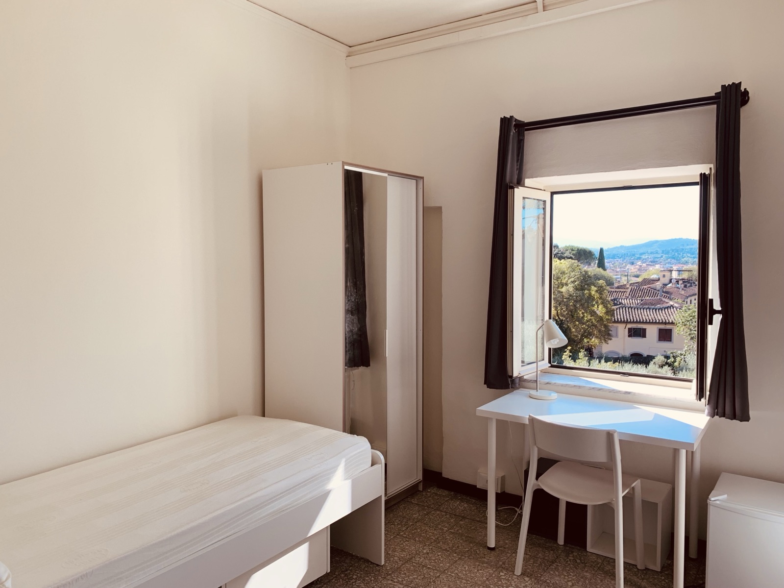 Camera della residenza universitaria Unicollege a Firenze